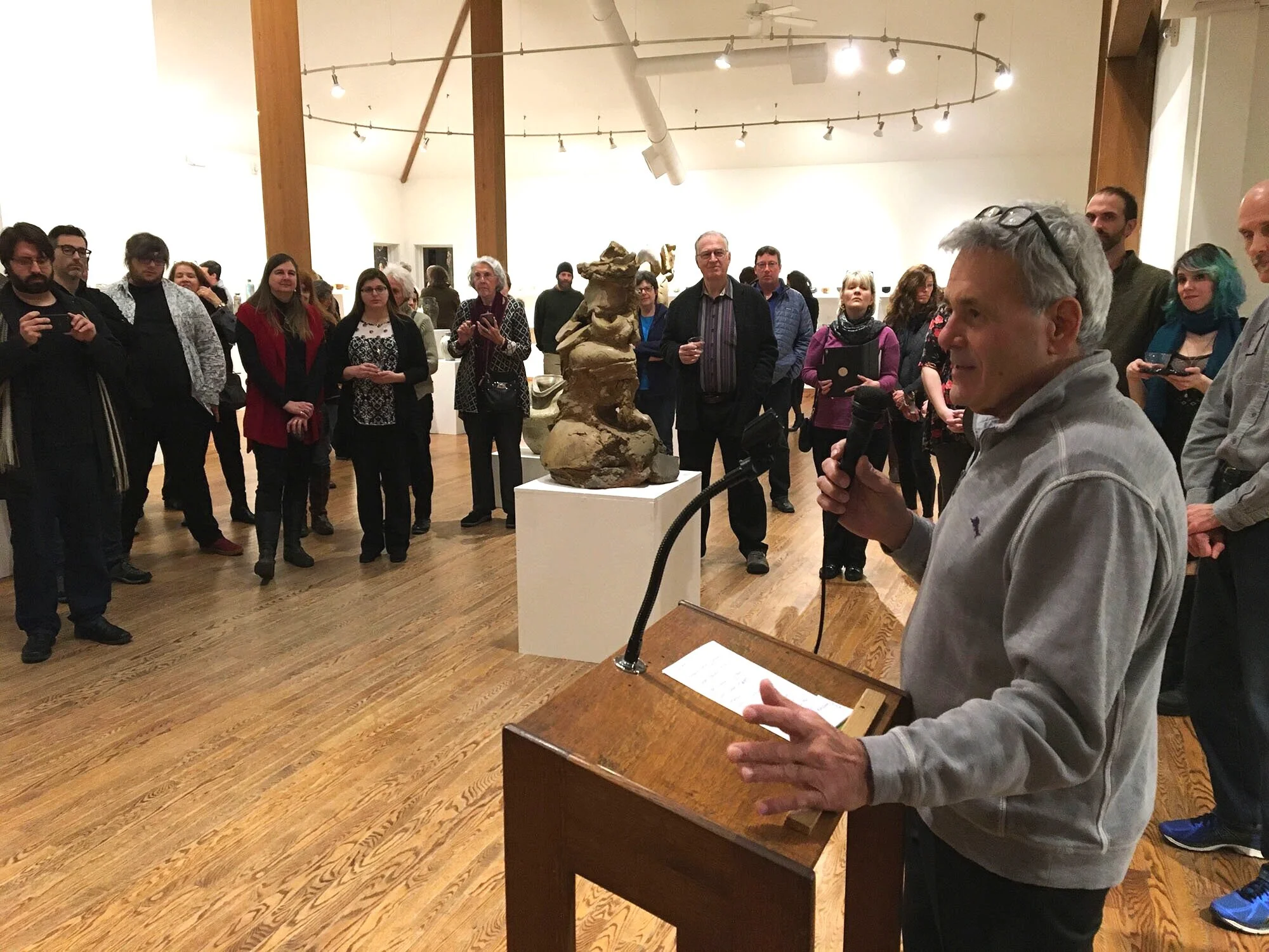 Peter Callas Opens Exhibition