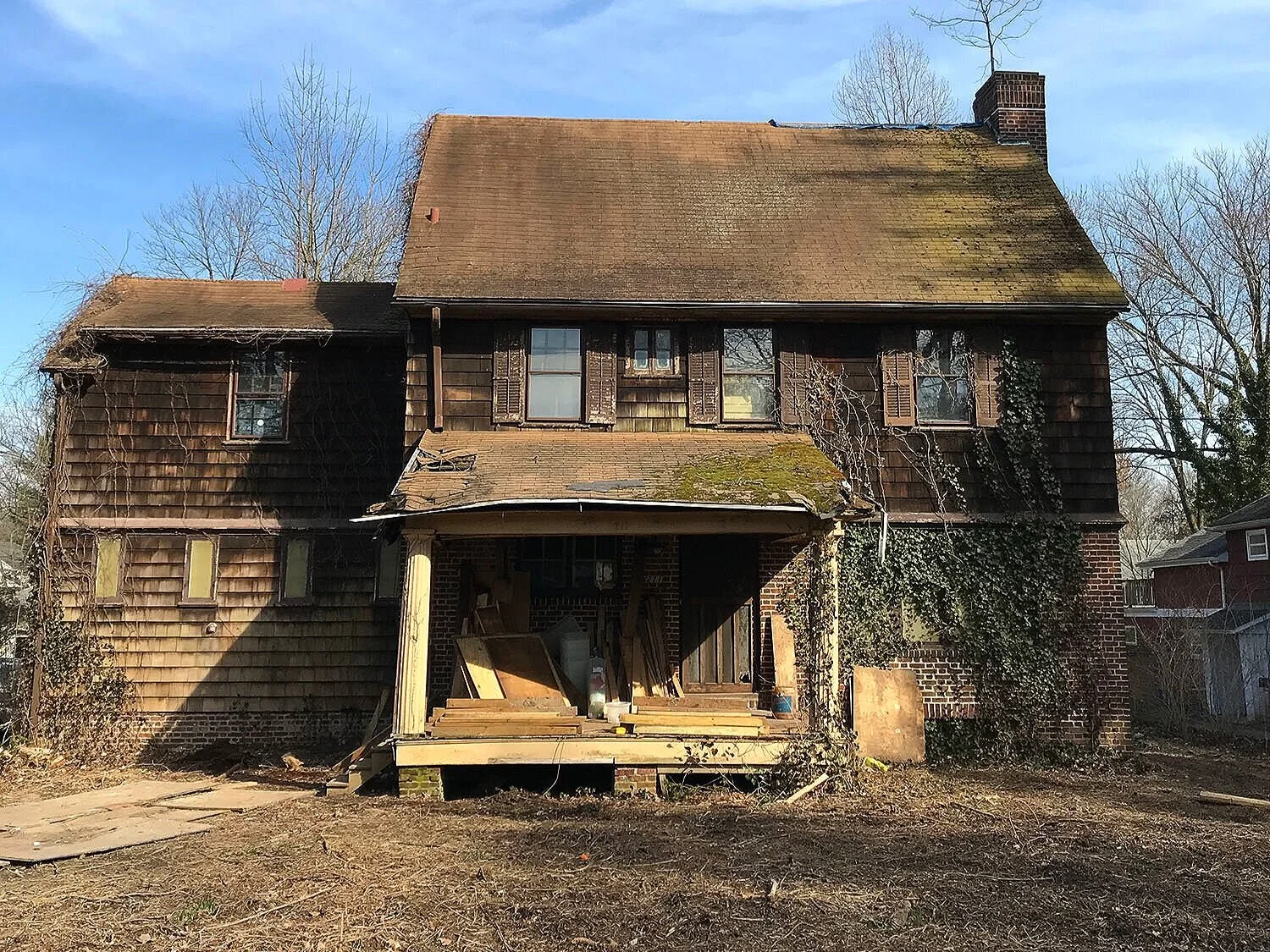 The House Behind the Undergrowth