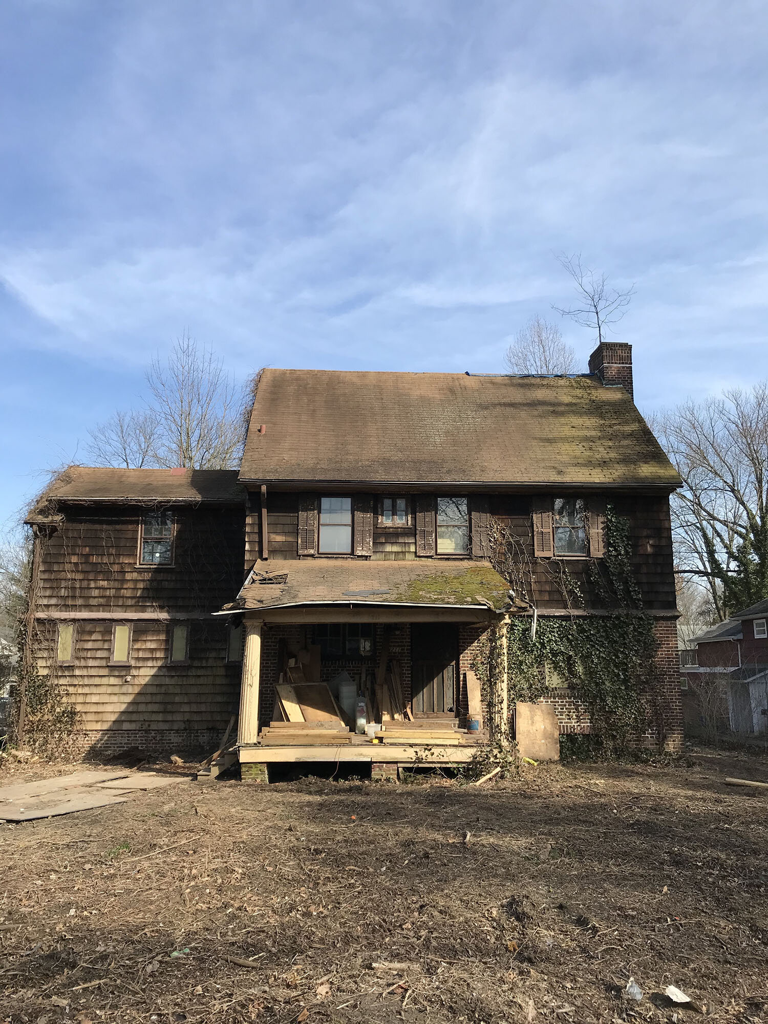The House Behind the Undergrowth