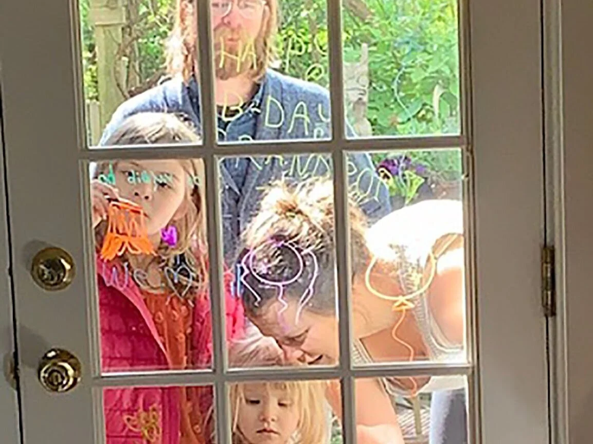 Sparks Family Wish Their Grandpop a Happy Birthday