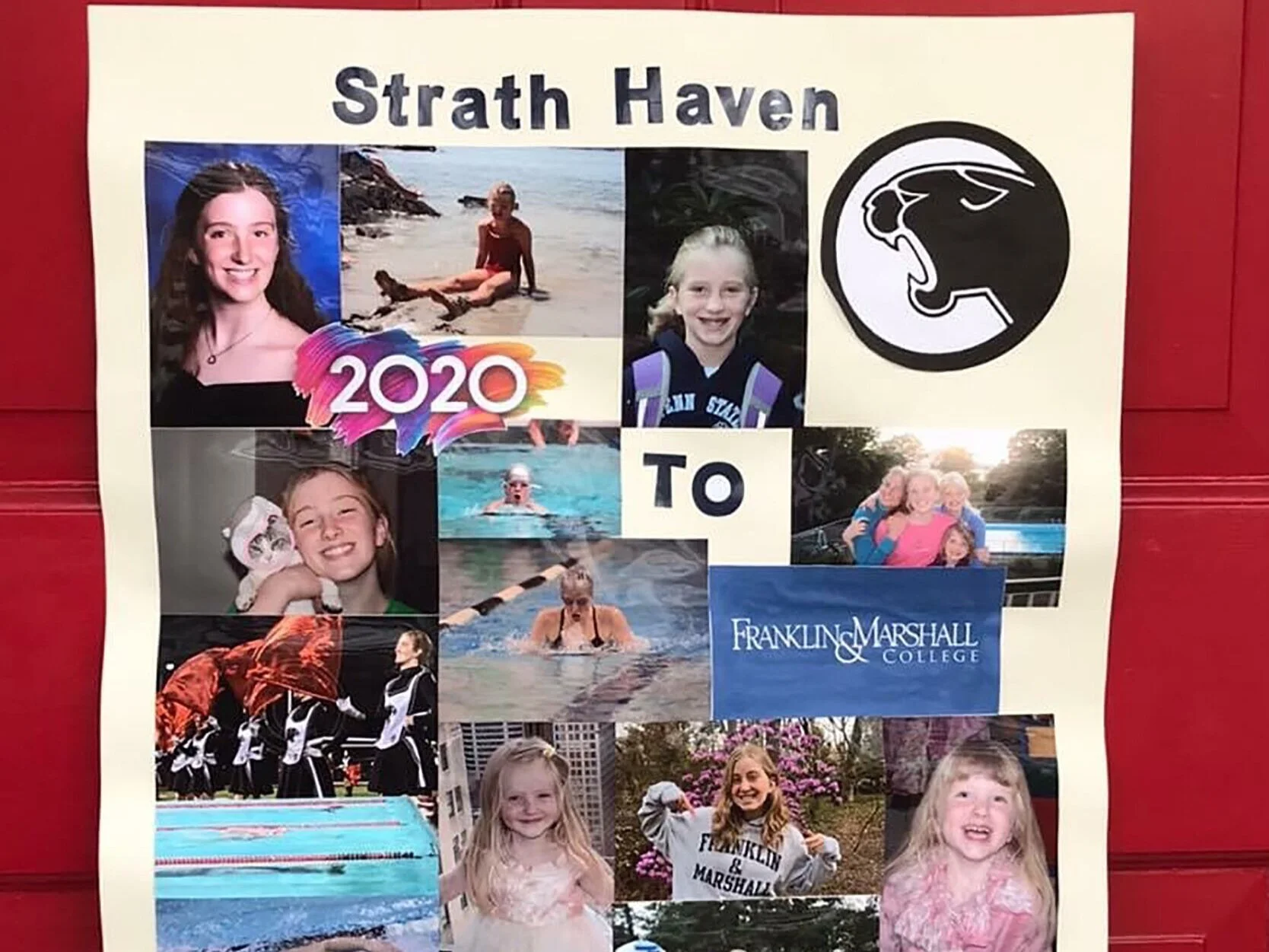 Front Doors Celebrate Grads