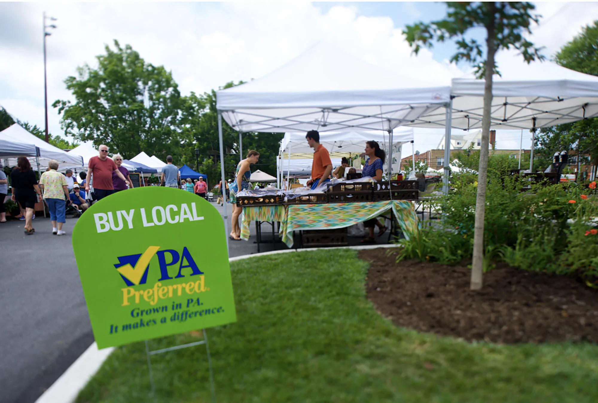 On-Site Farmers Market Sales Resume