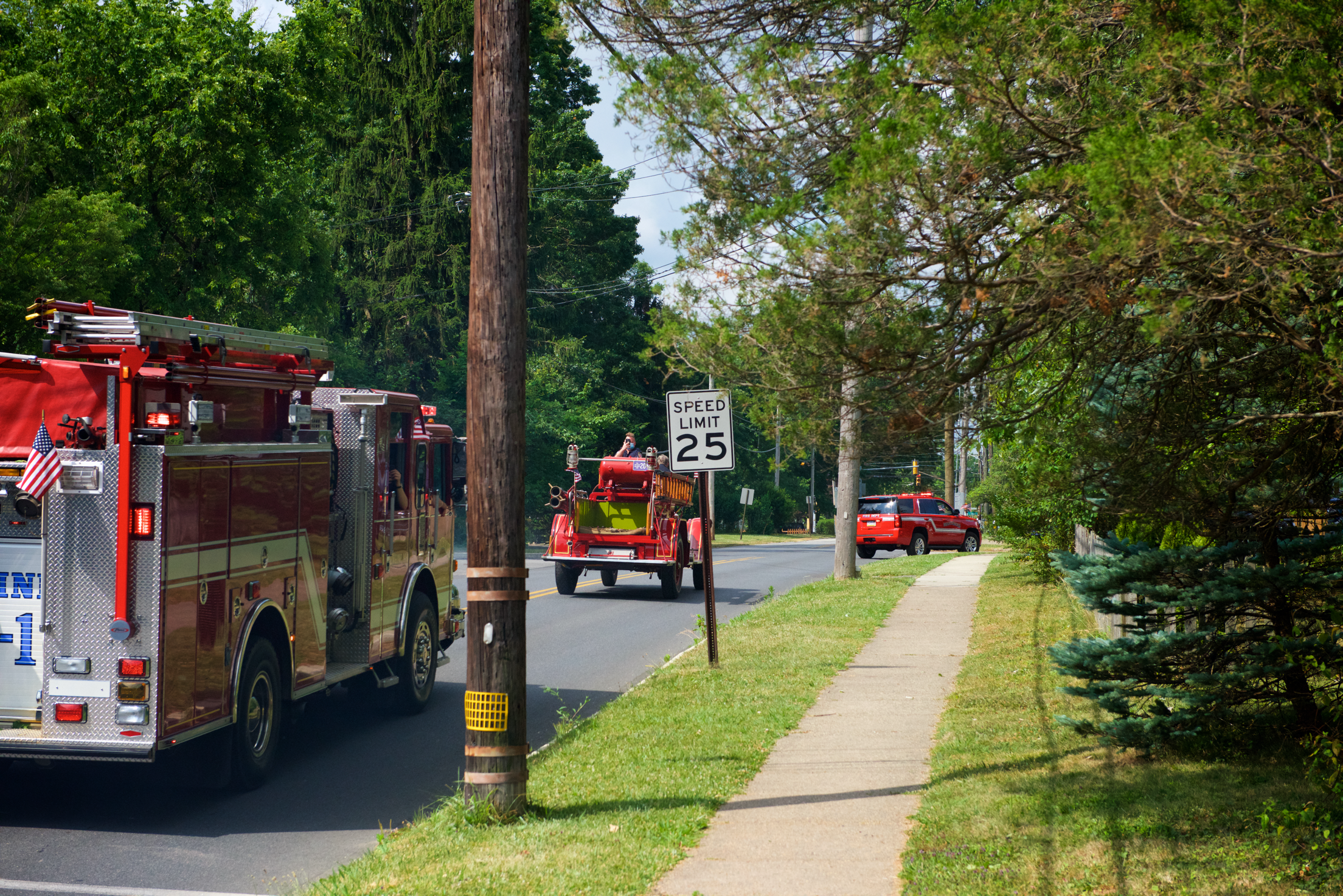 July Fourth parade: respecting both