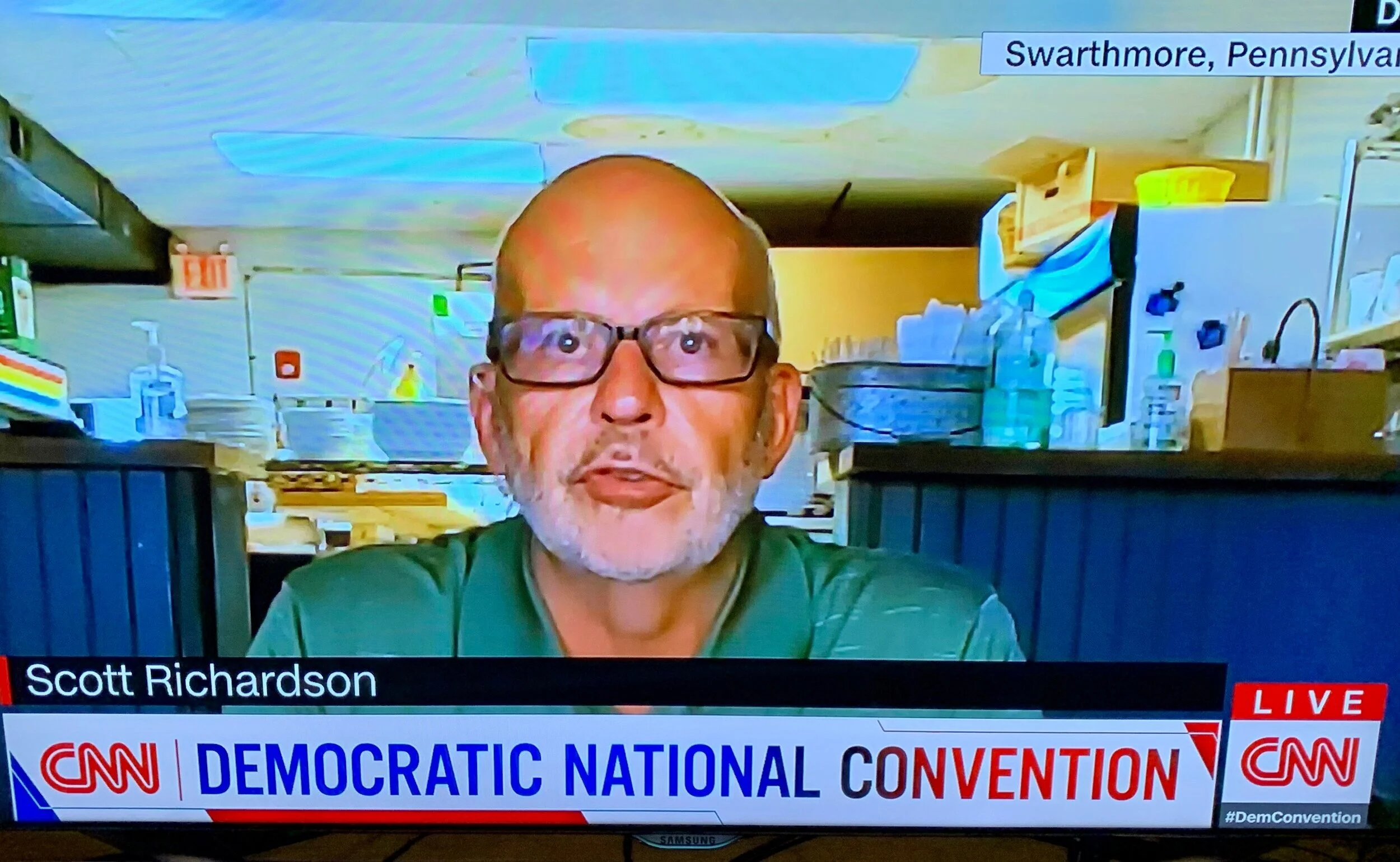 Occasionally Yours Co-owner Kicks Off 2020 DNC