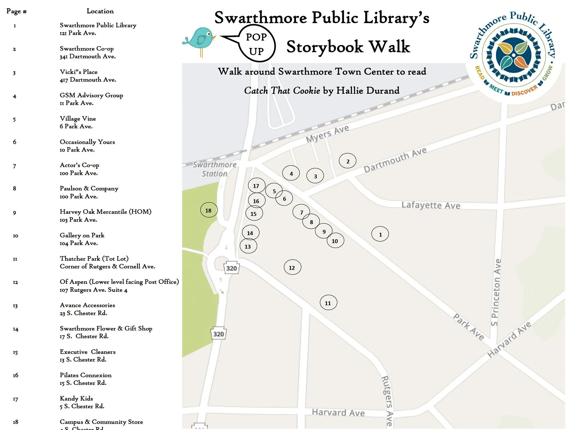 Wintertime Storybook Walk