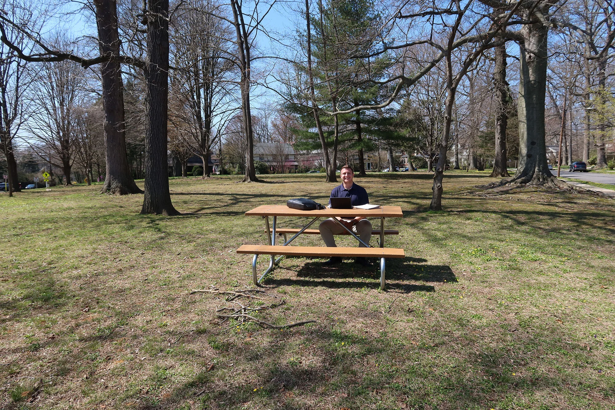 New Picnic Table in Paulson Park