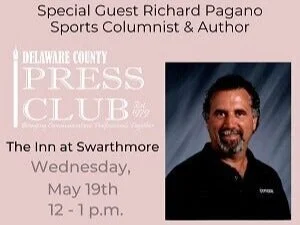 Sportswriter Pagano to Speak at Delco Press Club Lunch