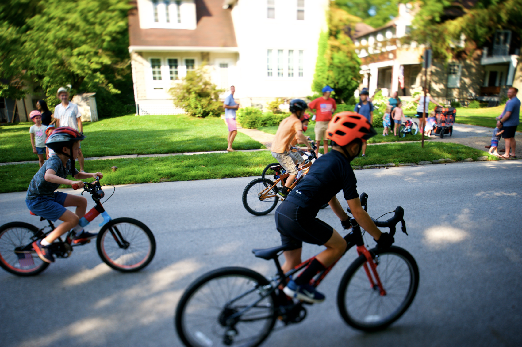  Independence Day Celebration in Swarthmore.  Photo by Andy Shelter.  