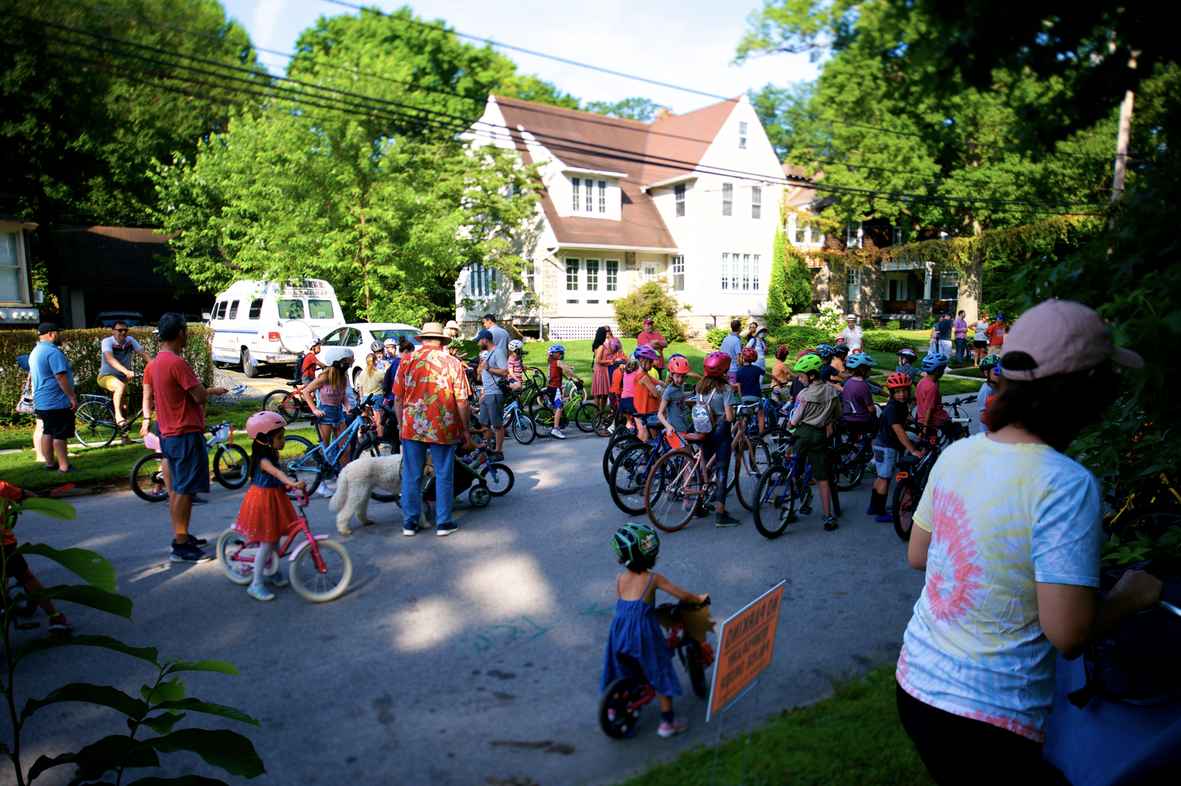  Independence Day Celebration in Swarthmore.  Photo by Andy Shelter.  