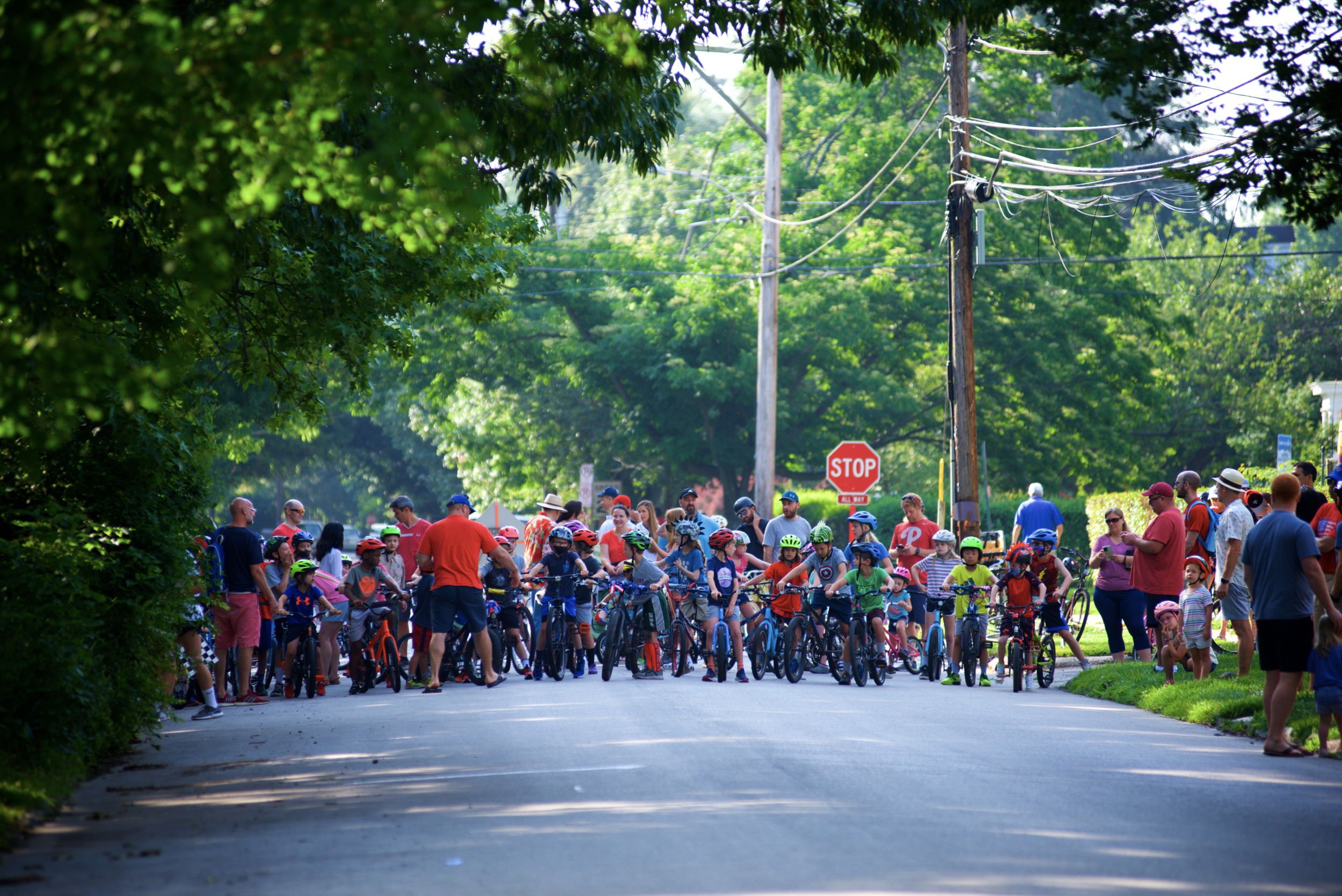  The Great Bike Race.  Photo by Andy Shelter.  
