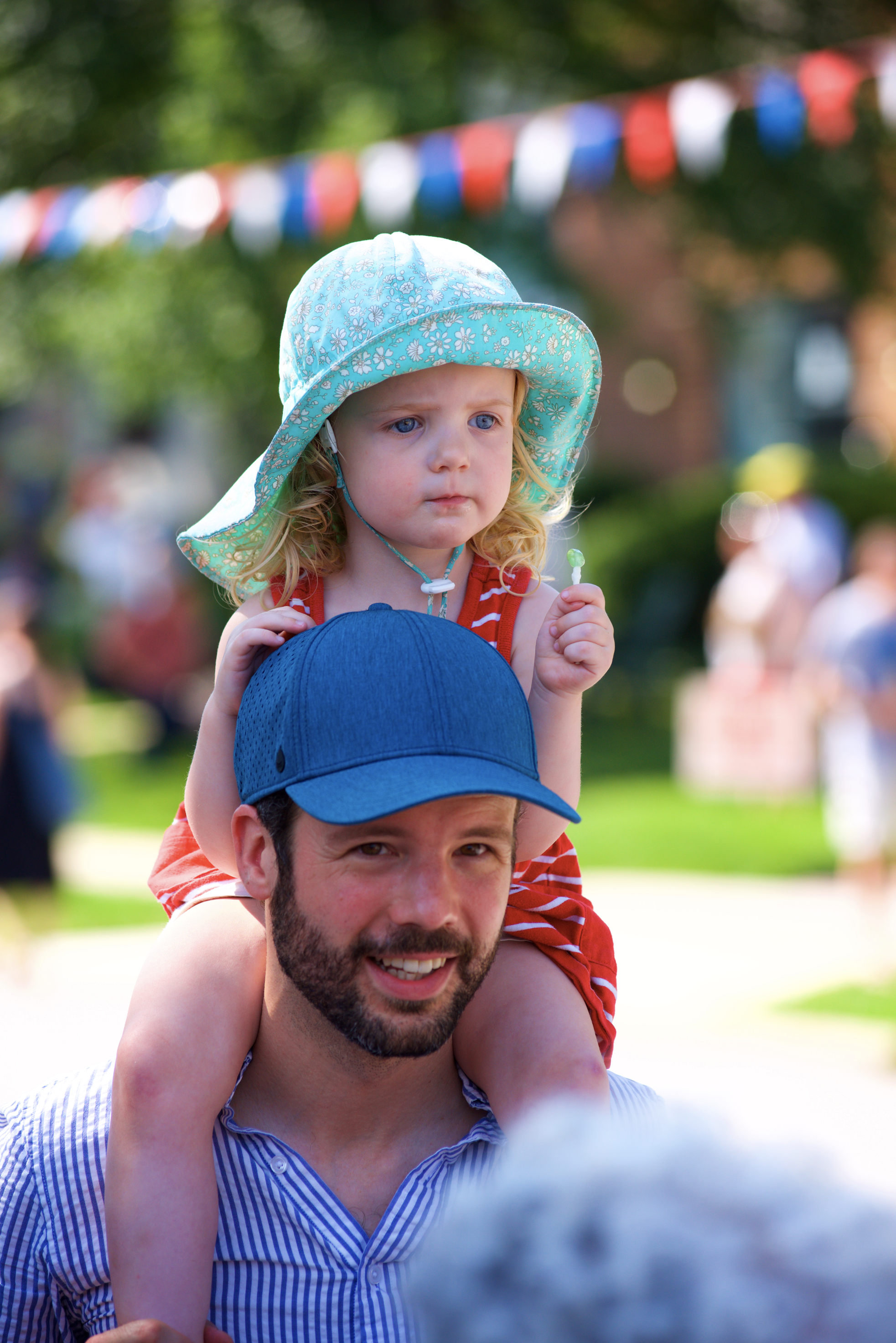  Independence Day Celebration in Swarthmore.  Photo by Andy Shelter.  