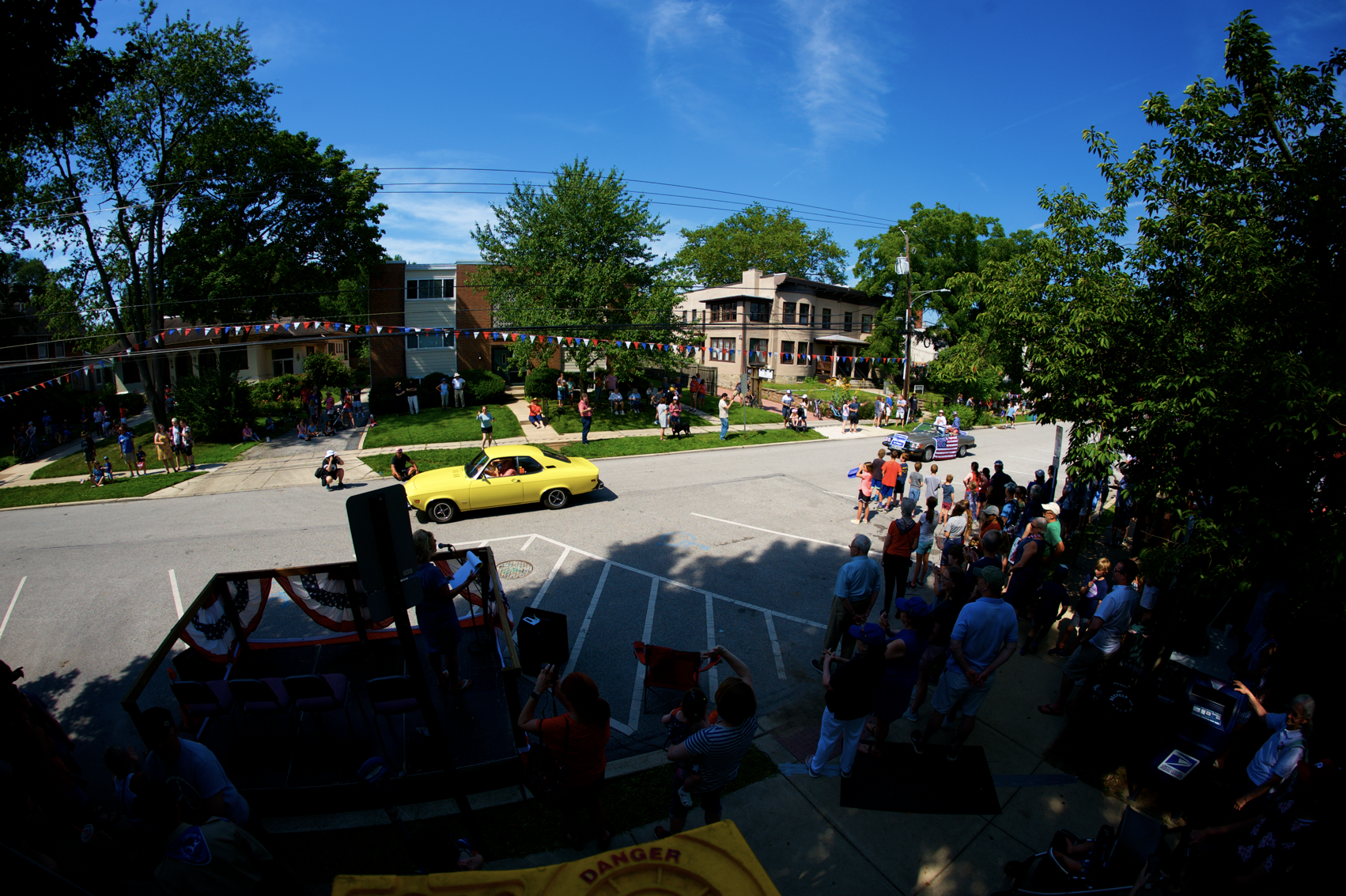  Independence Day Celebration in Swarthmore.  Photo by Andy Shelter.  