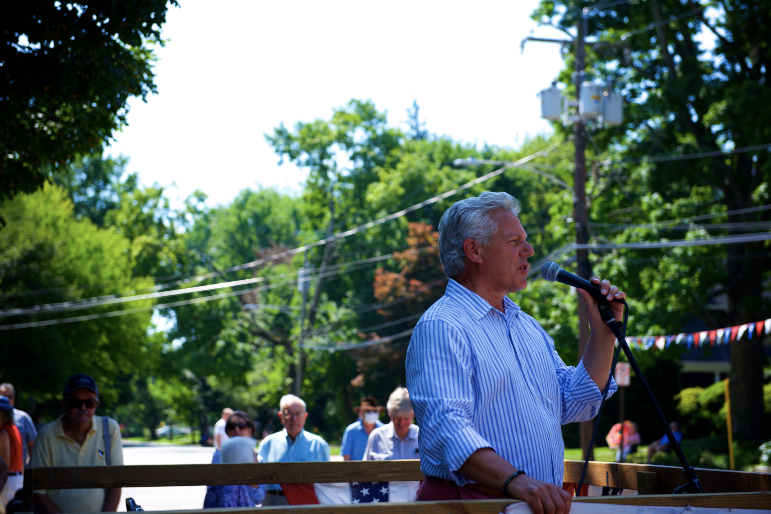  Independence Day Celebration in Swarthmore.  Photo by Andy Shelter.  