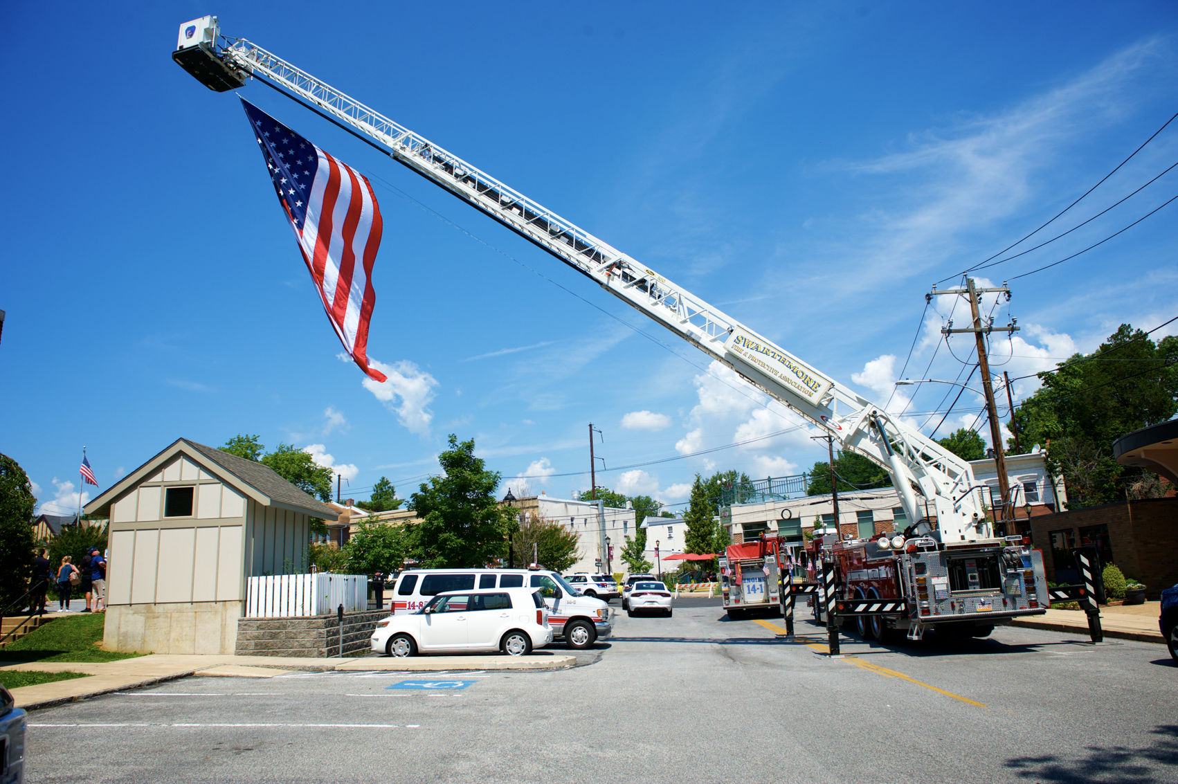  Independence Day Celebration in Swarthmore.  Photo by Andy Shelter.  