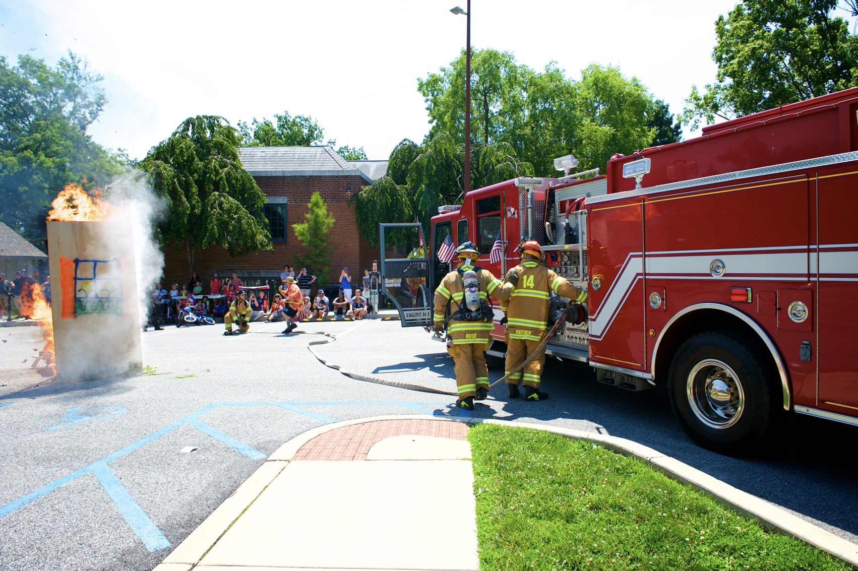  Independence Day Celebration in Swarthmore.  Photo by Andy Shelter.  