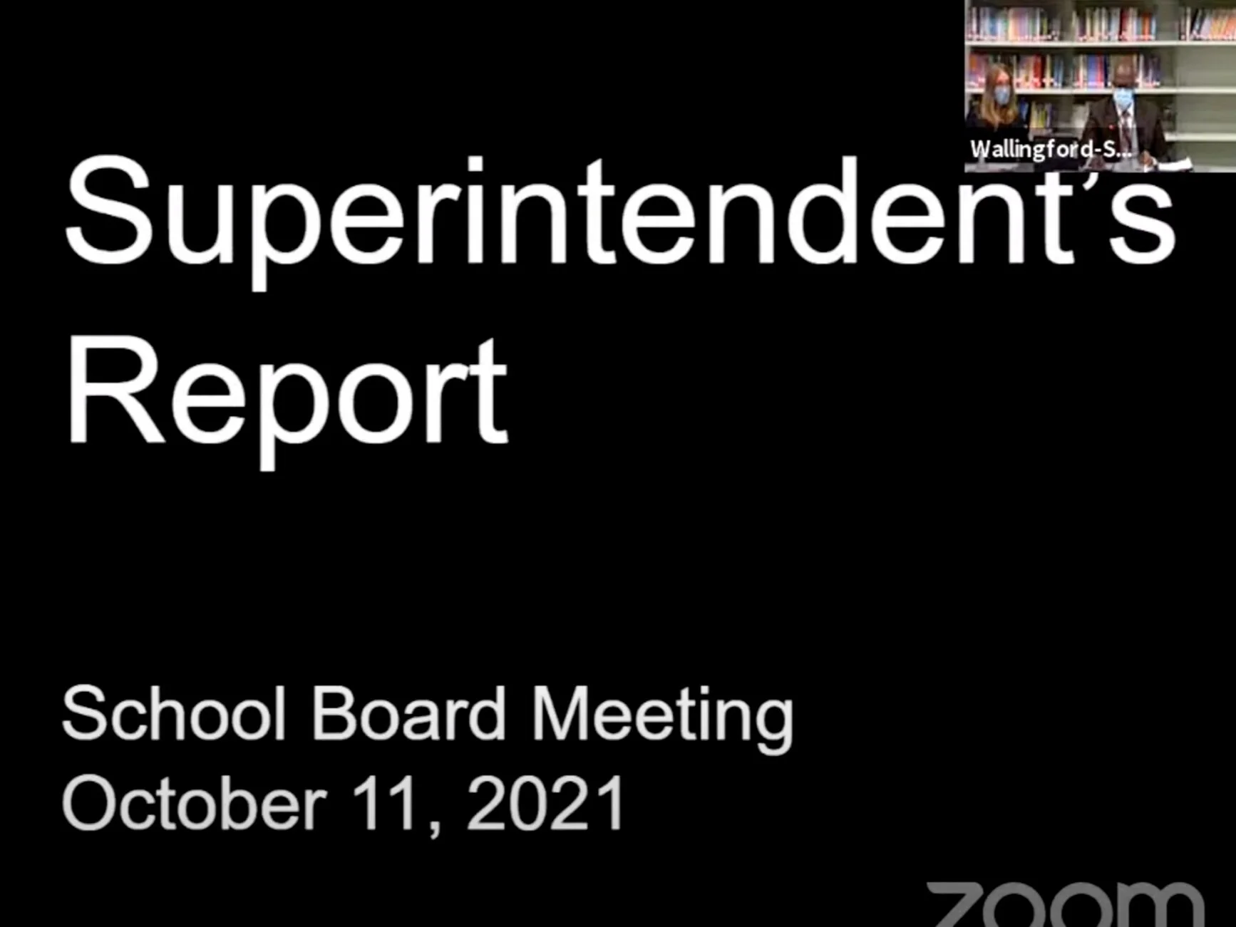 Superintendent Reflects On First 100 Days