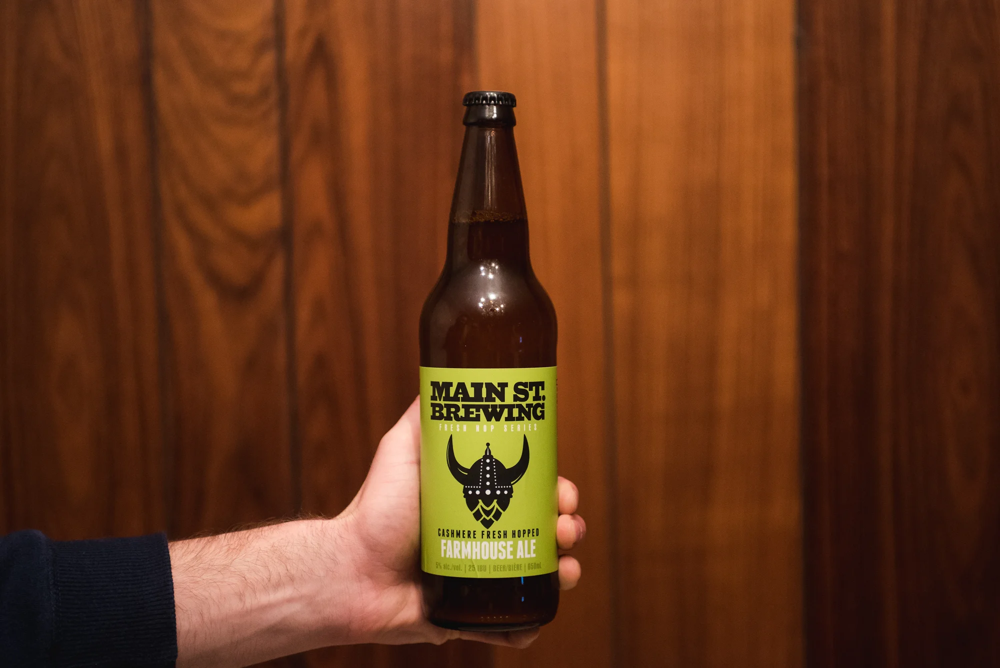 Main Street Brewing Farmhouse Ale Fresh Hop craft beer vancouver vanpours