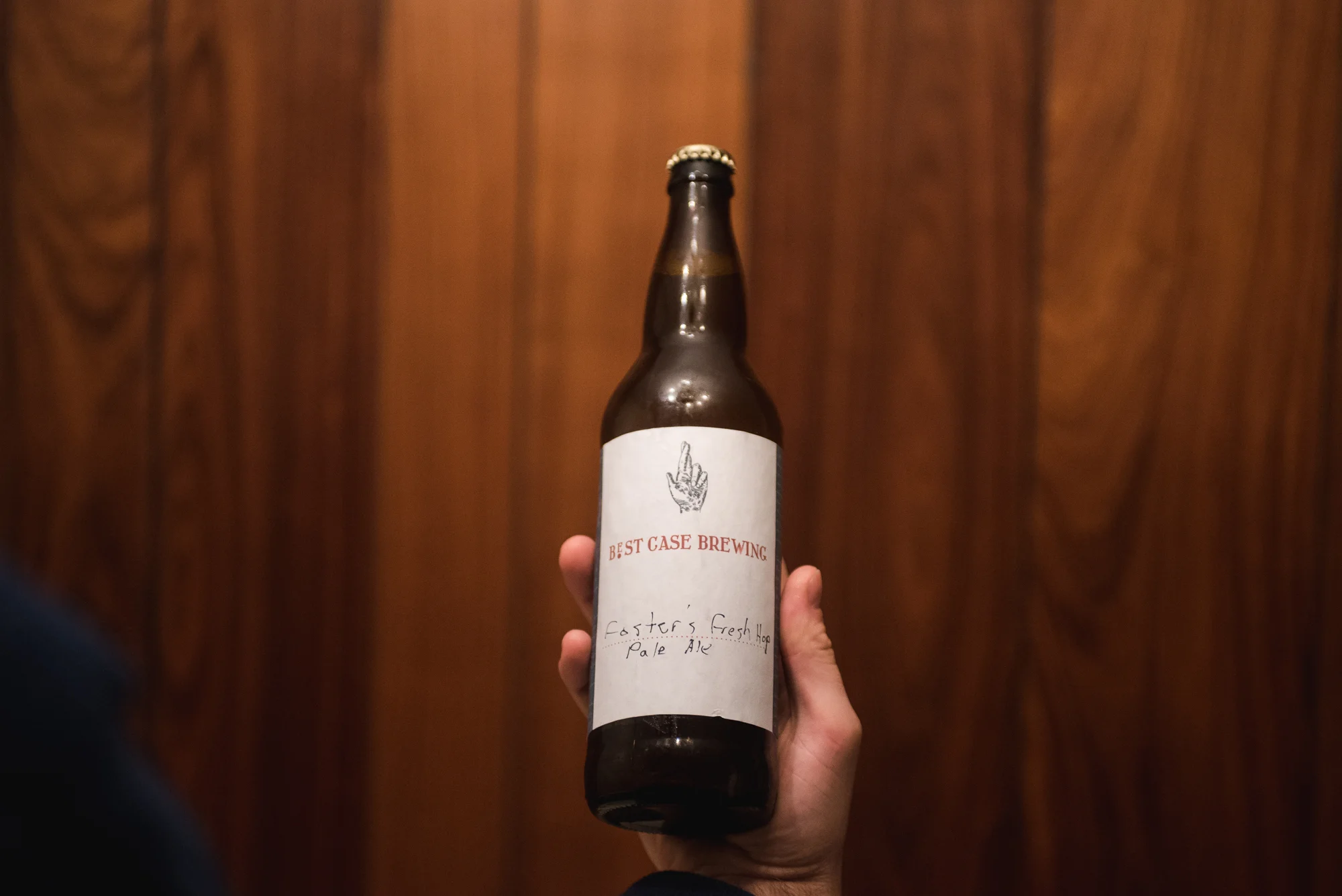 Best Case Brewing Fresh Hop Pale Ale vanpours Casey Foster