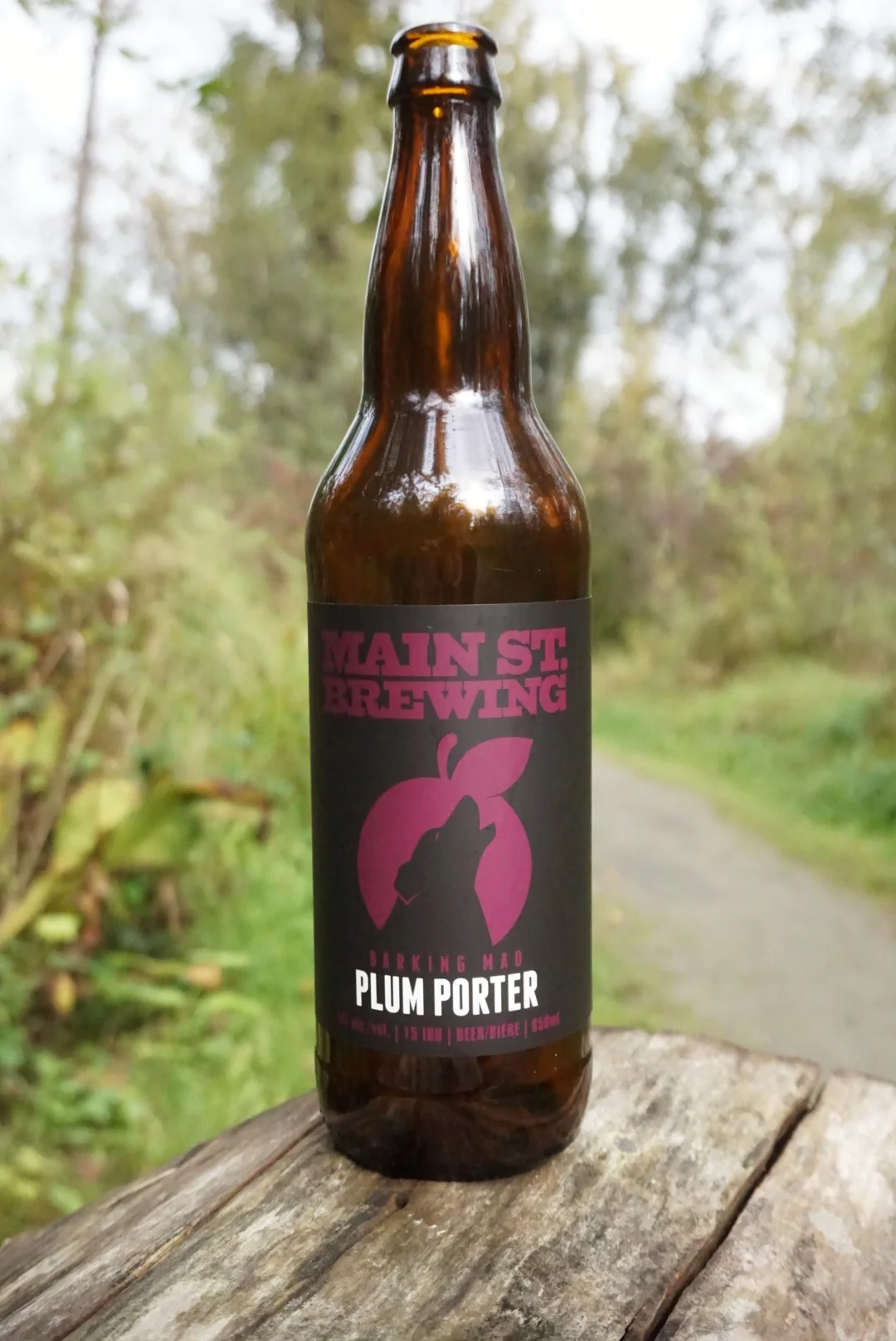Main Street Brewing Barking Mad Plum Porter vanpours Van Pours craft beer Vancouver pouroftheweek