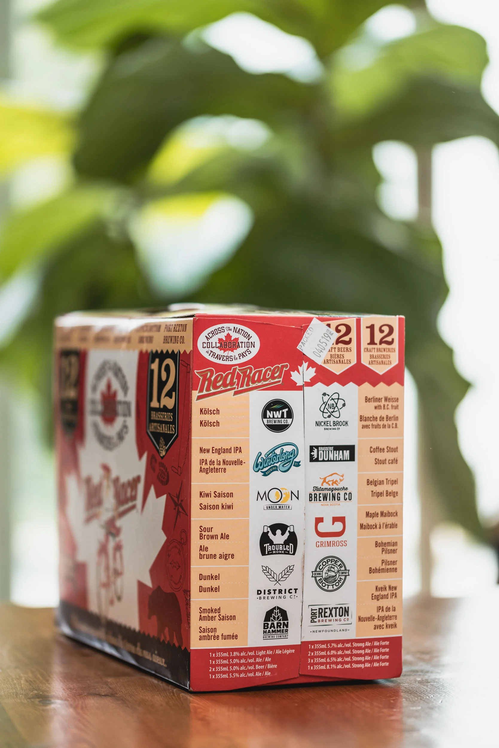 Red Racer Brewing Across the Nation collaboration pack.