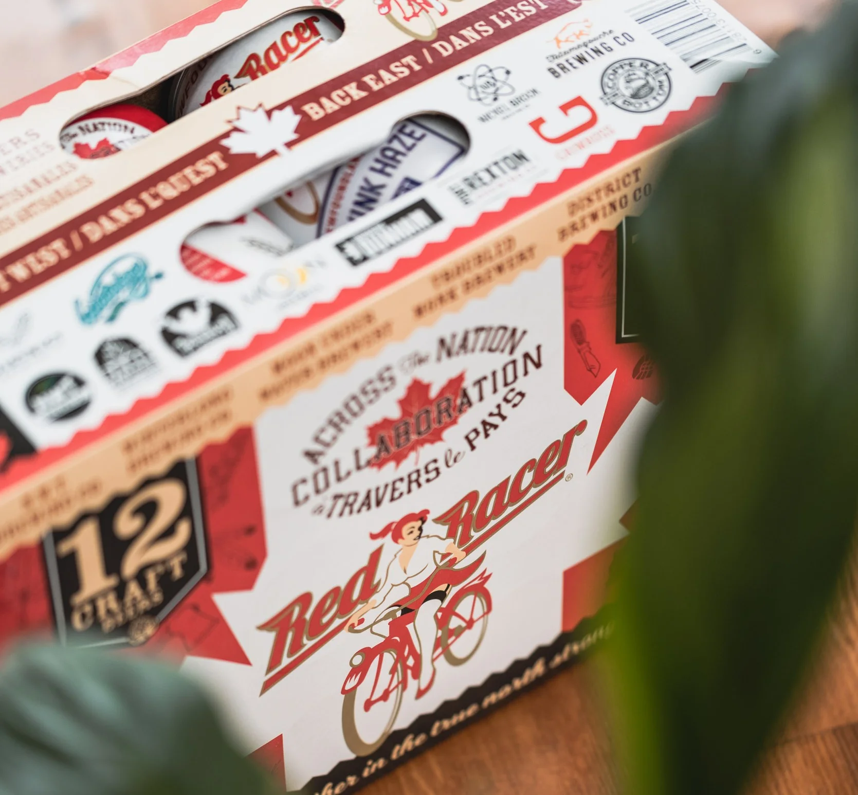 Red Racer Brewing Across the Nation collaboration pack.