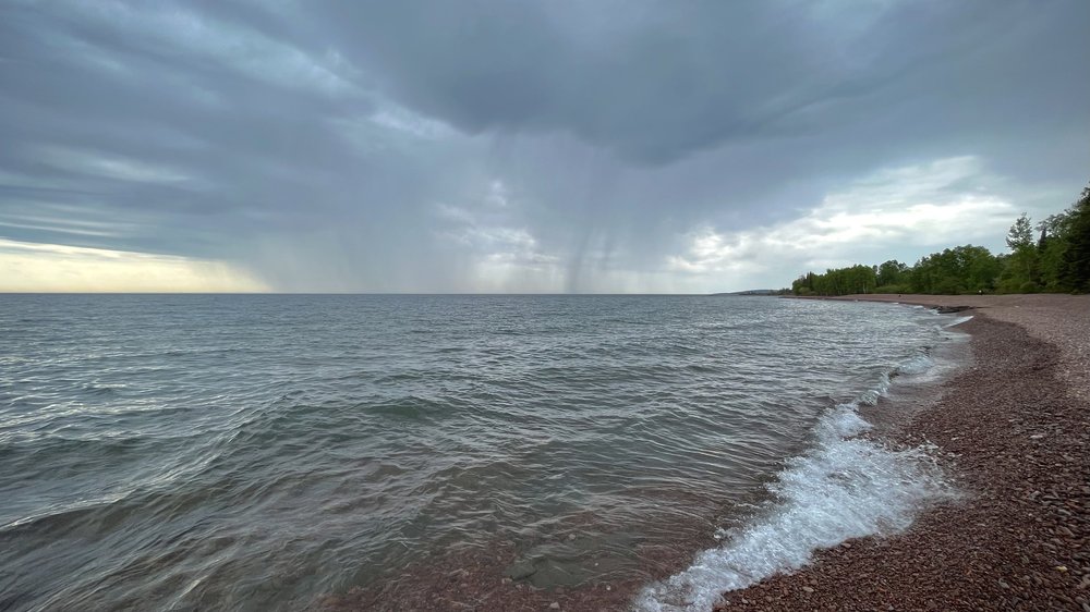 Storm over Lake Superior