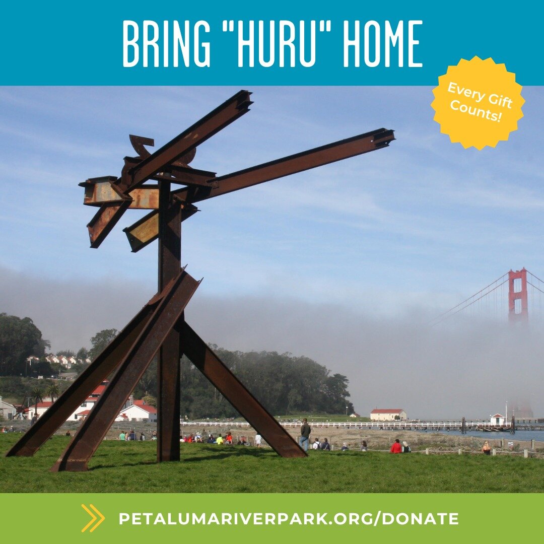 Let's get some art up in this Art Park!

&quot;Huru&quot; is a 38-foot-tall, wind-activated steel sculpture made by internationally-renowned sculptor Mark di Suvero. Last exhibited by the SFMOMA at Crissy Field in San Francisco, Huru will be a striki