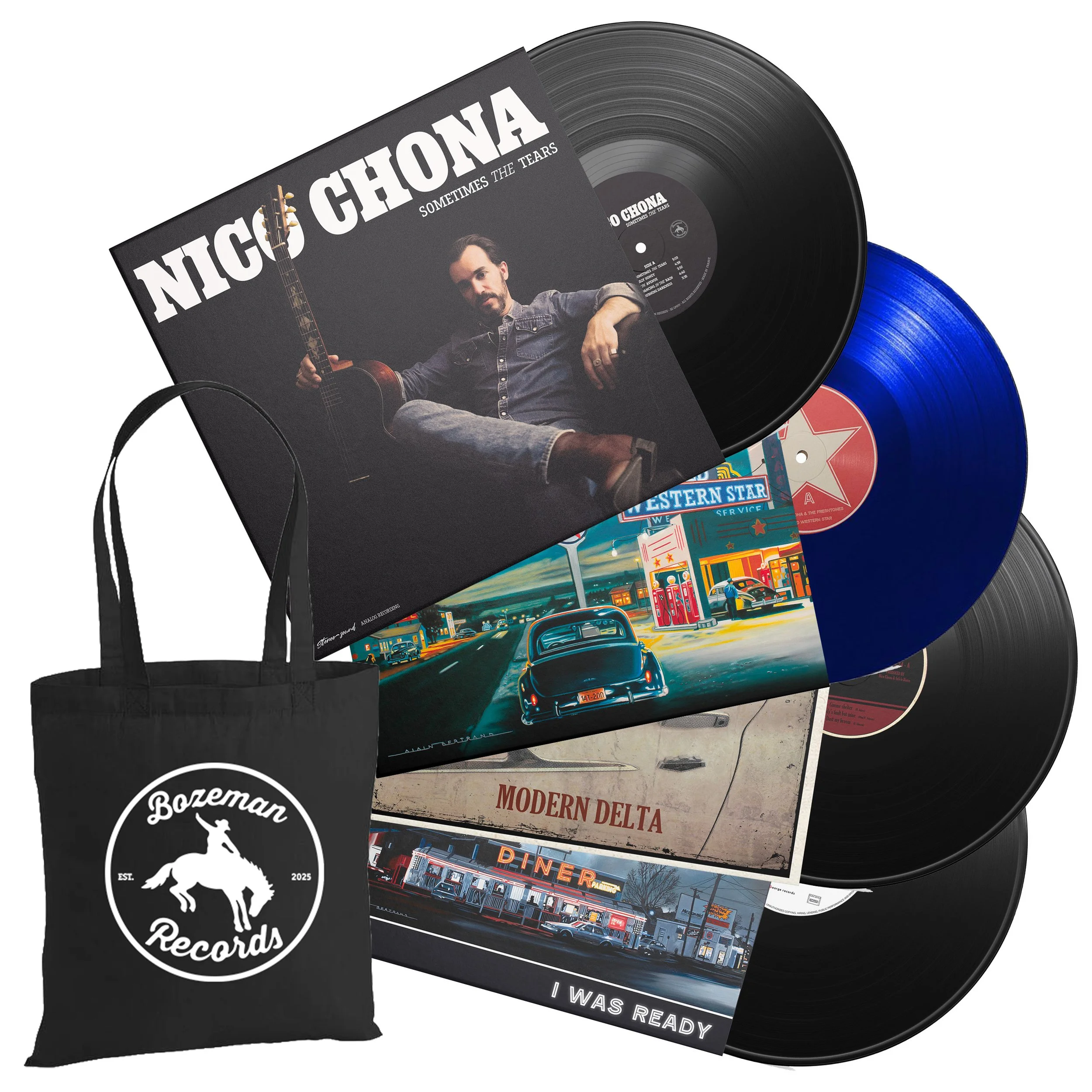 🎃 PUMPKIN PACK / 4 Vinyl Records + Tote Bag + Free Marbled Orange Vinyl Record