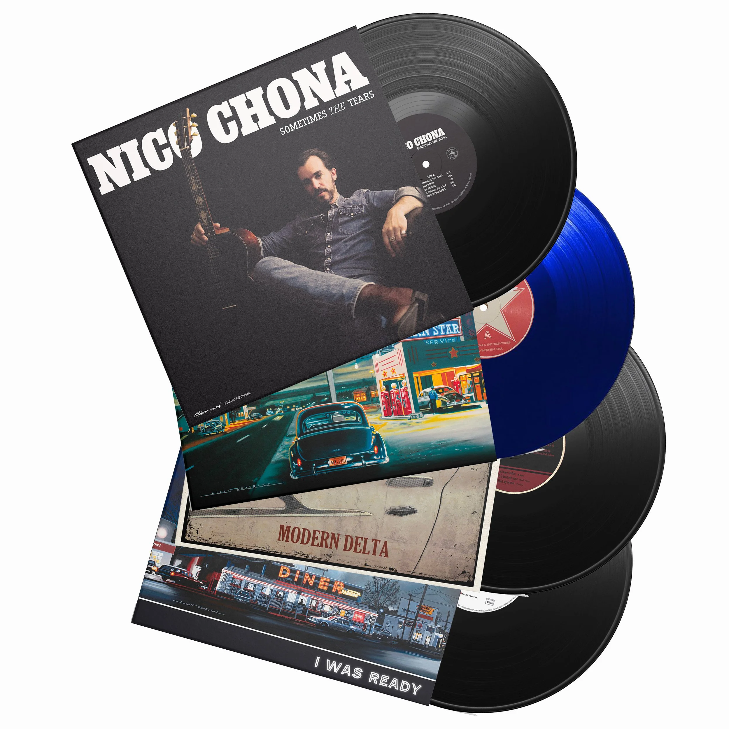 PACK / 4 vinyles