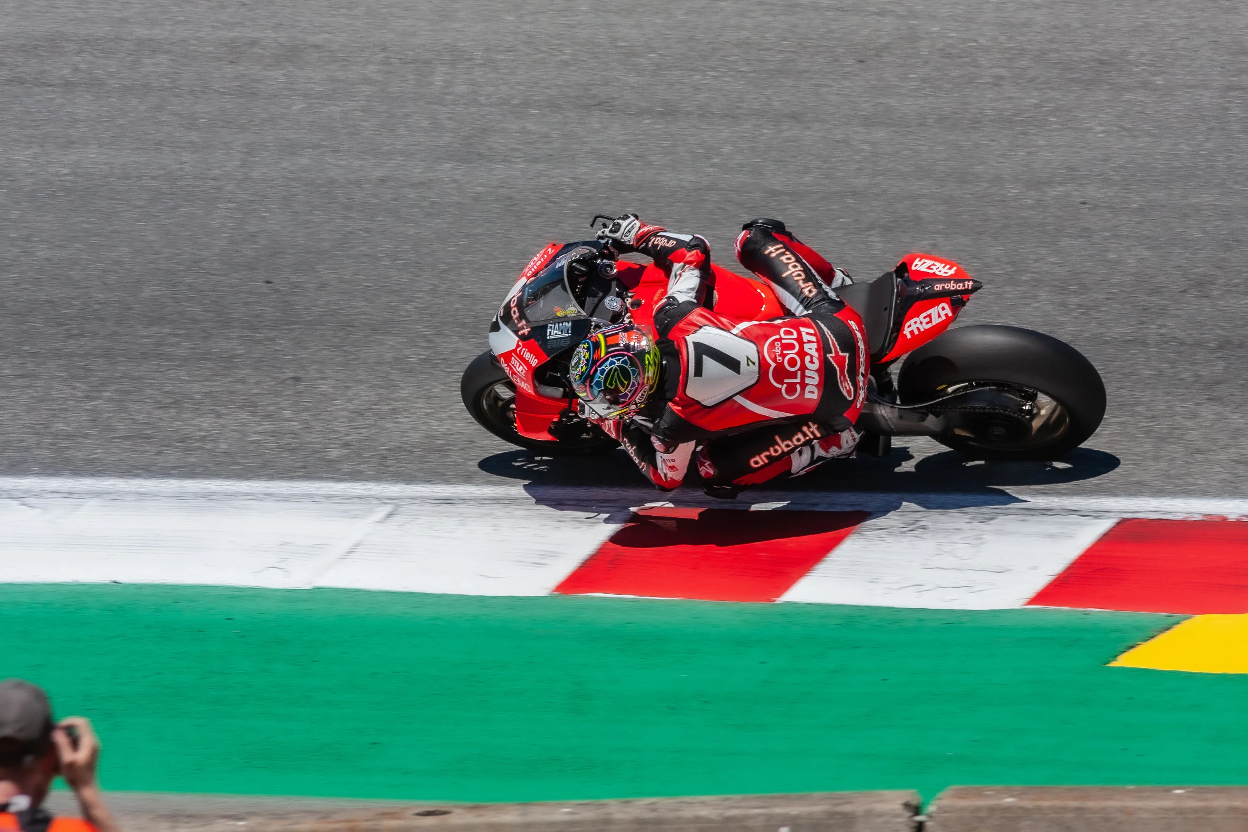 Chaz davies won after a fabulous race at Laguna seca