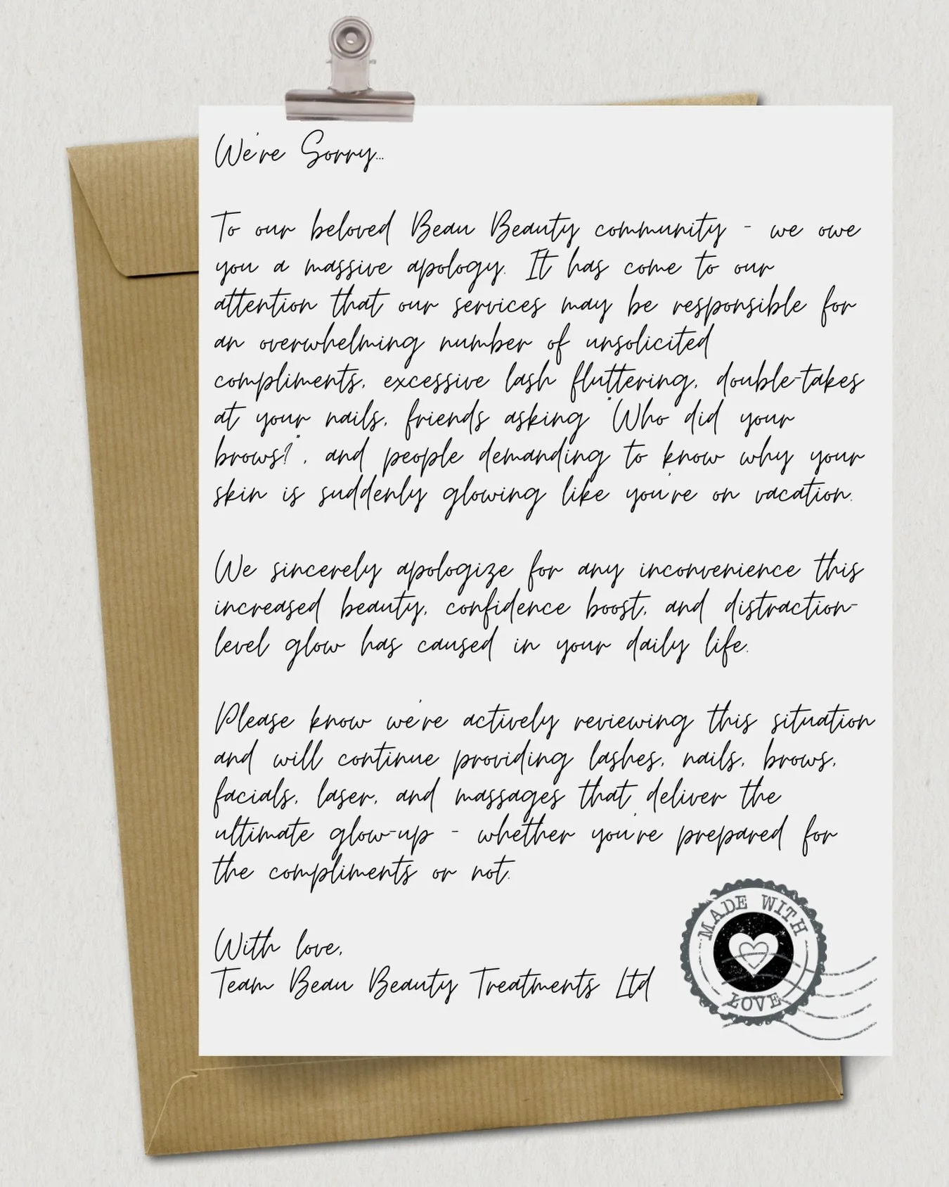 Side effects of booking with us may include extra attention, stolen glances, and boosted confidence.
Proceed with caution. 😏🖤