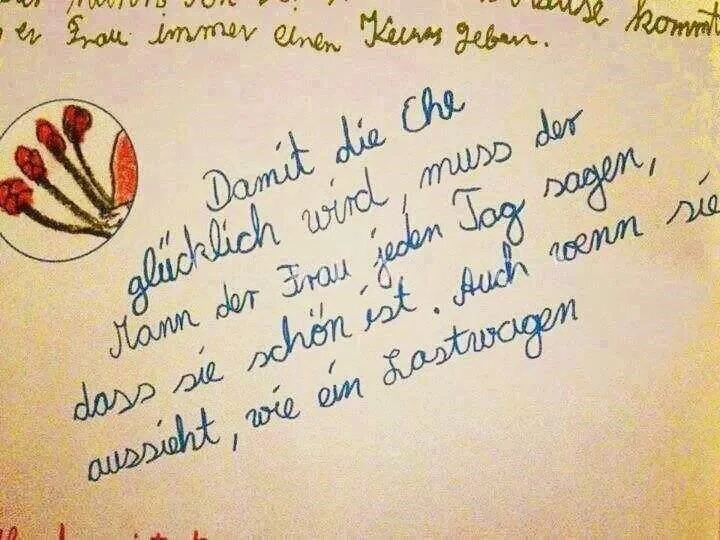 Ein kleines Kompliment