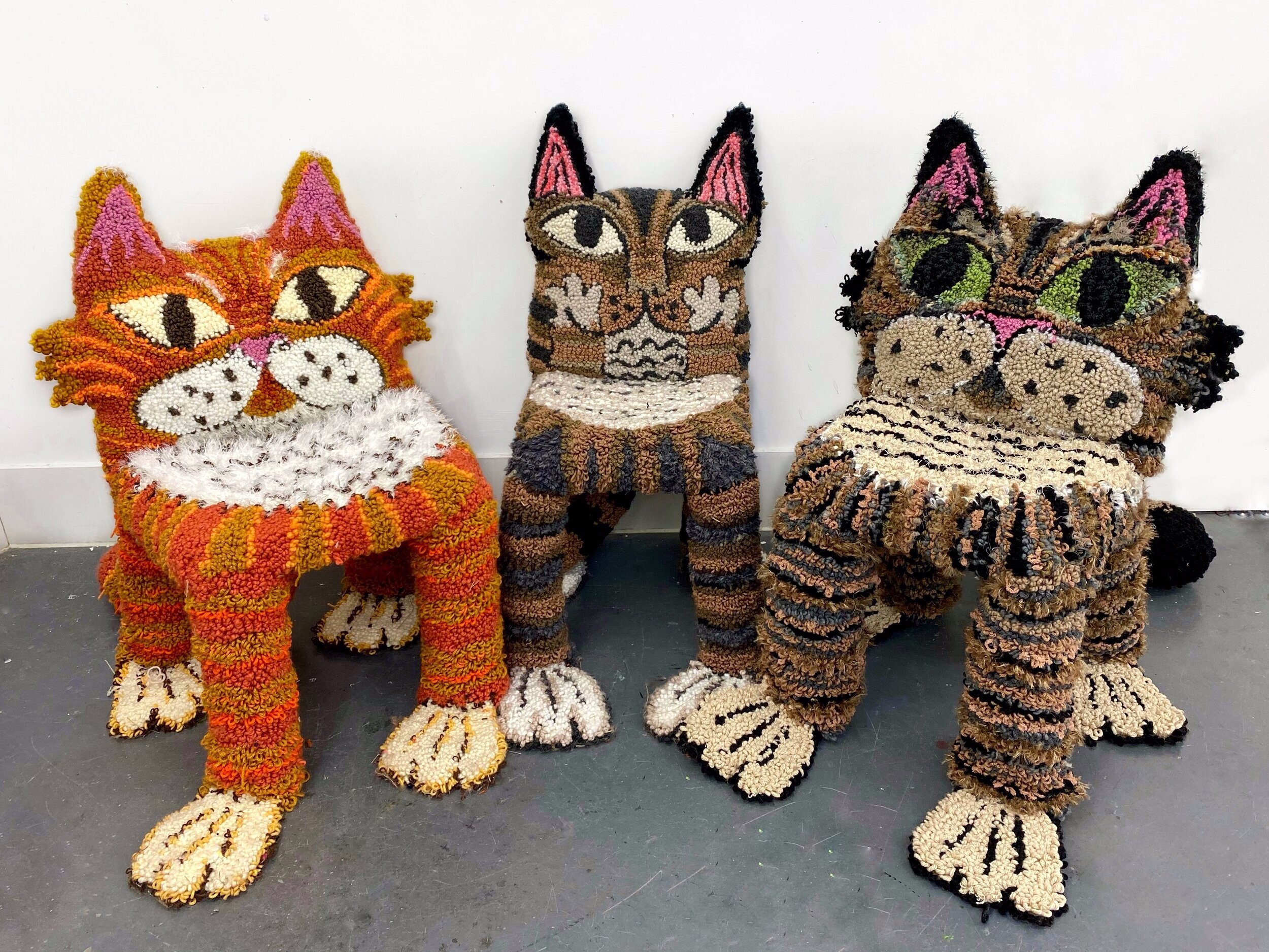 Cat chairs installation 