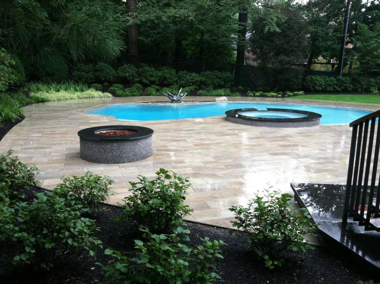 Fire Pit Outdoor Fireplace In Randolph Nj Bts Landscaping