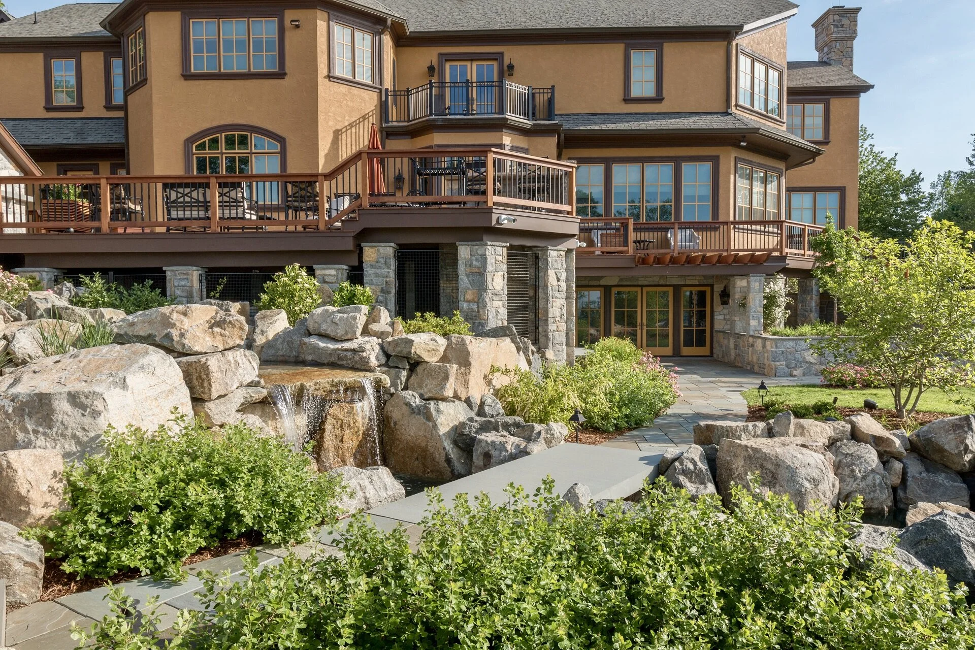 Island in the Sky in Montville, NJ BTS Landscaping