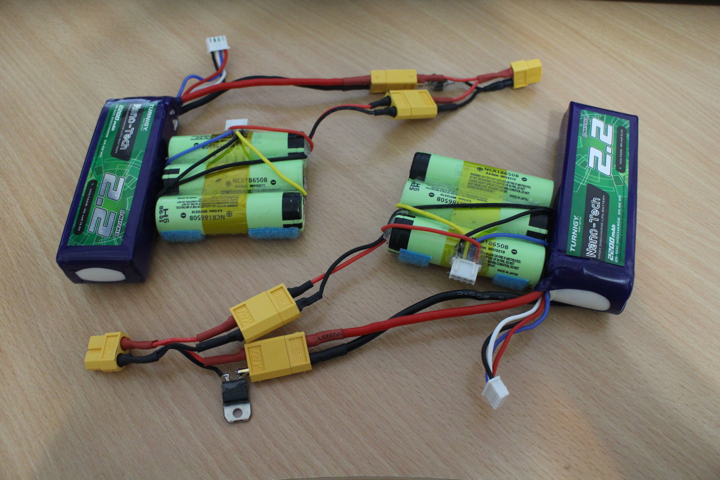 Hybrid Li-Po/Li-Ion Battery Pack — Luke Attubato