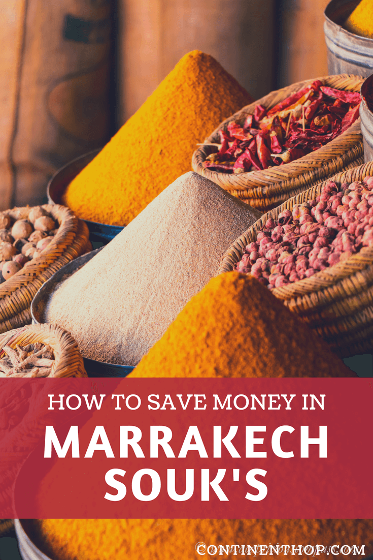mounds of spices in a marrakech souk guide, prices included, how to save money at marrakech souk's in morocco travel, budget travel in morocco