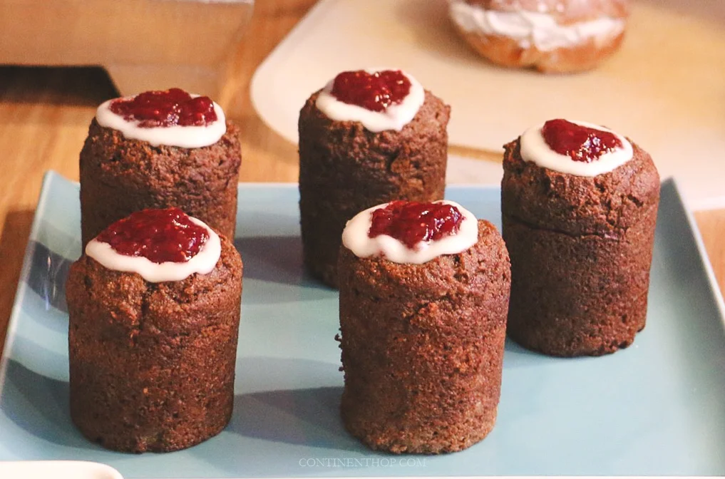 Runebergin Torttu, sweet tarts soaked in rum or arrack part of typical finnish food and desserts