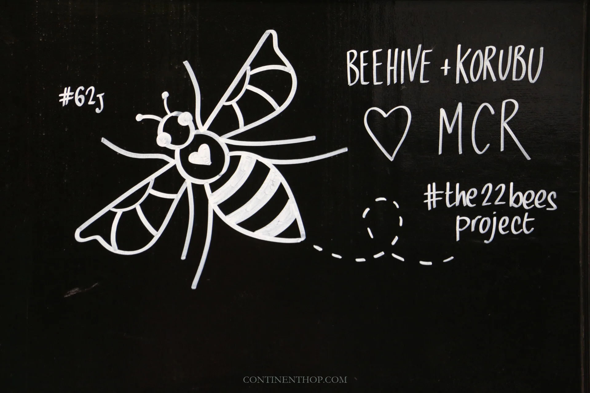 bee street art in victoria quarter manchester attractions travel guide