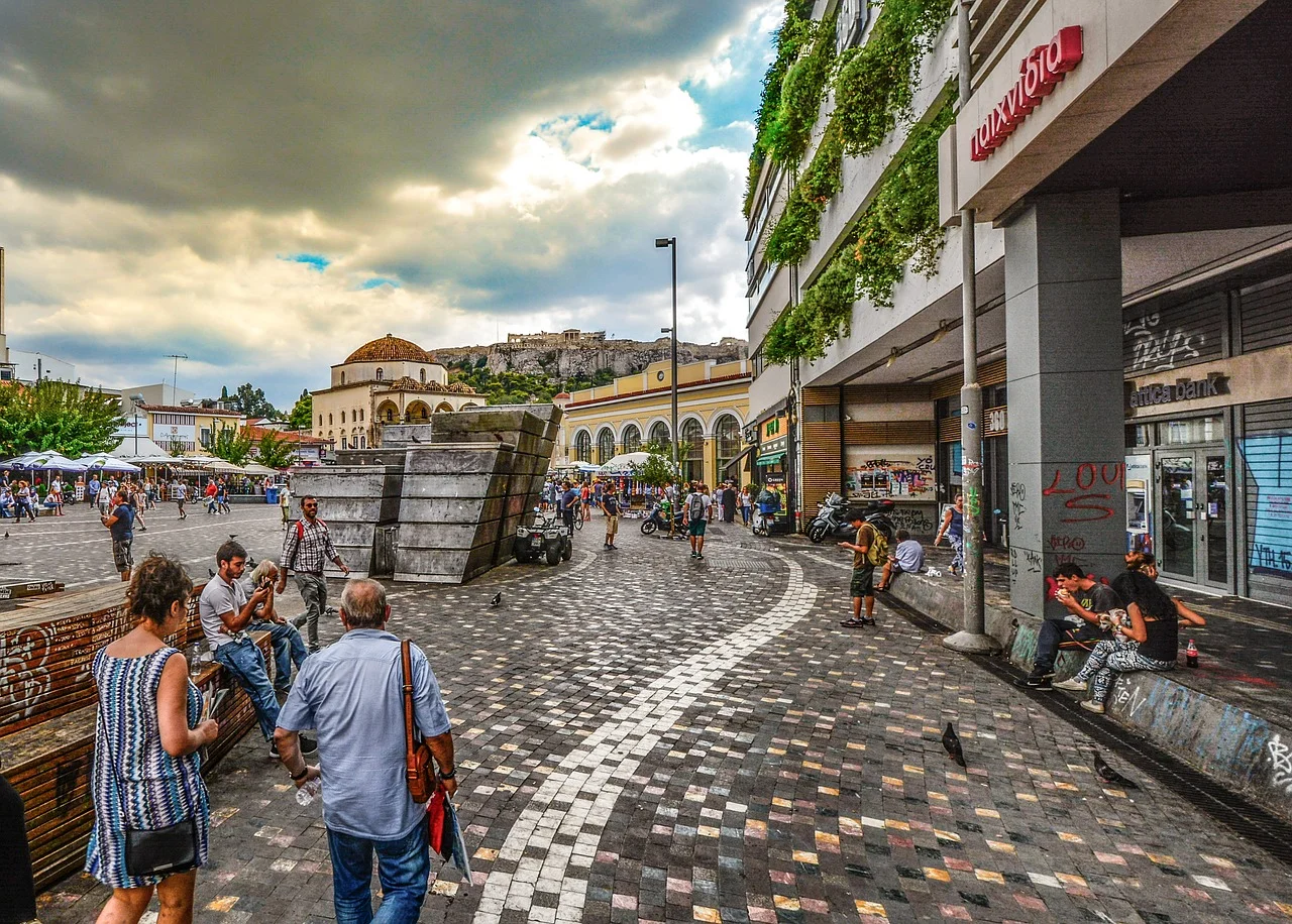 the plaka neighborhood in athens to visit in athens in a day