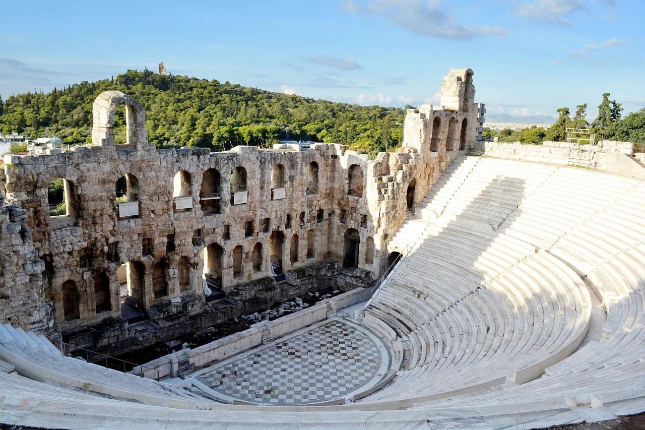 the Theater of Dionysus to visit in athens in a day