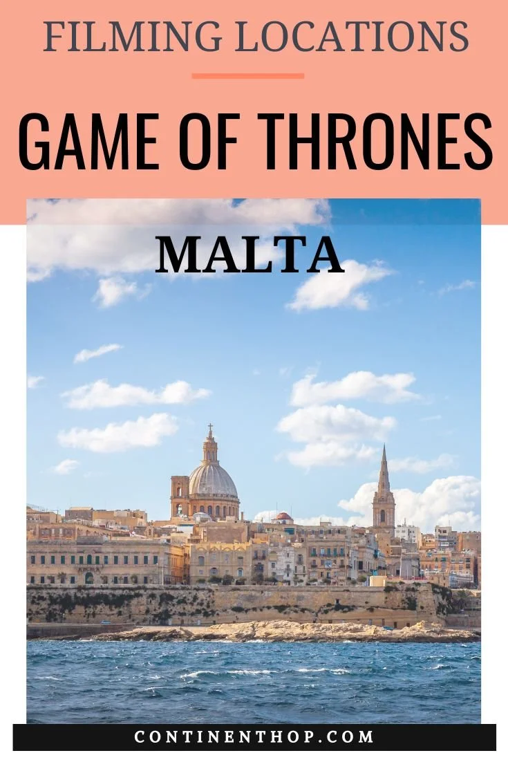 Malta Game of Thrones Locations (2023) 10+ inc. King's Landing, Mdina