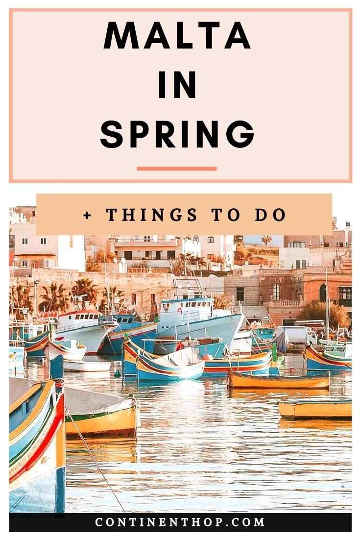 Malta in March | Spring in Malta - The Best Things to do (2023