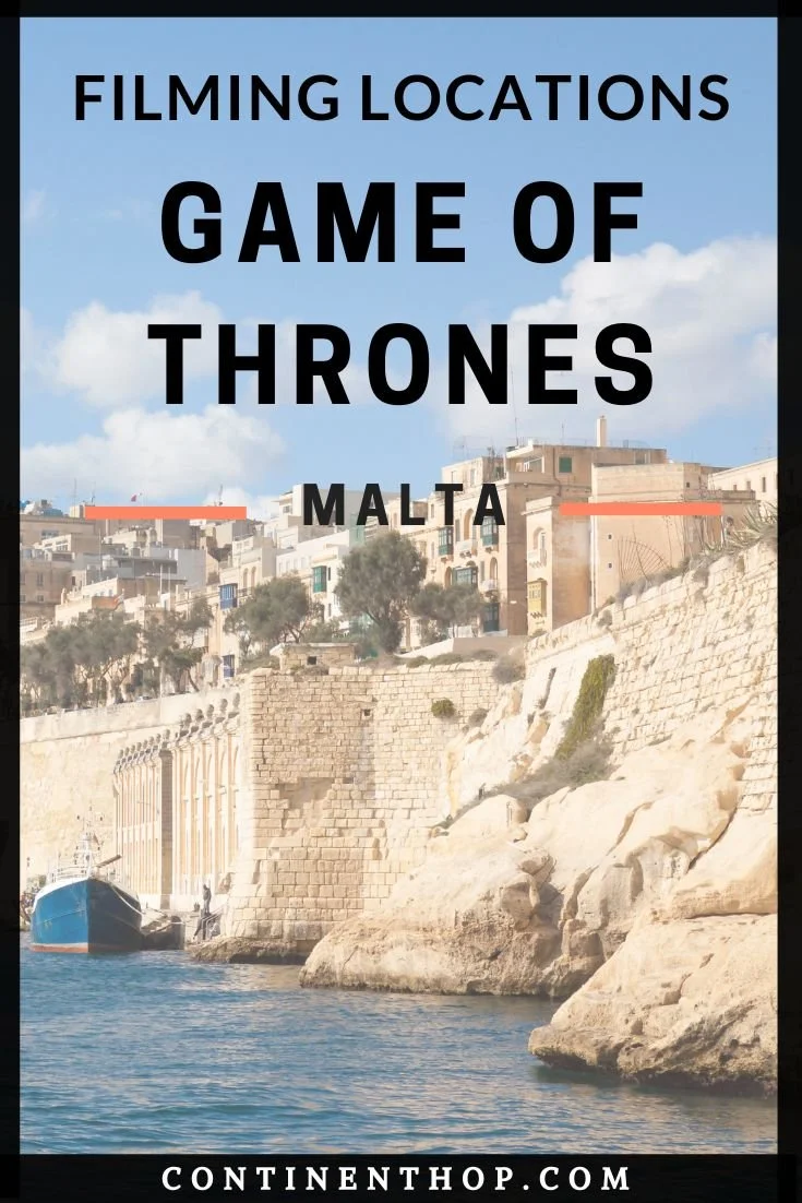 Malta Game of Thrones Locations (2023) 10+ inc. King's Landing, Mdina