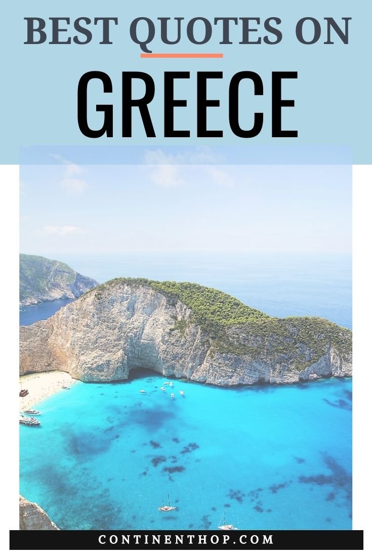 Quotes on Greece | Inspiring Island Quotes for 2023 — Continent Hop