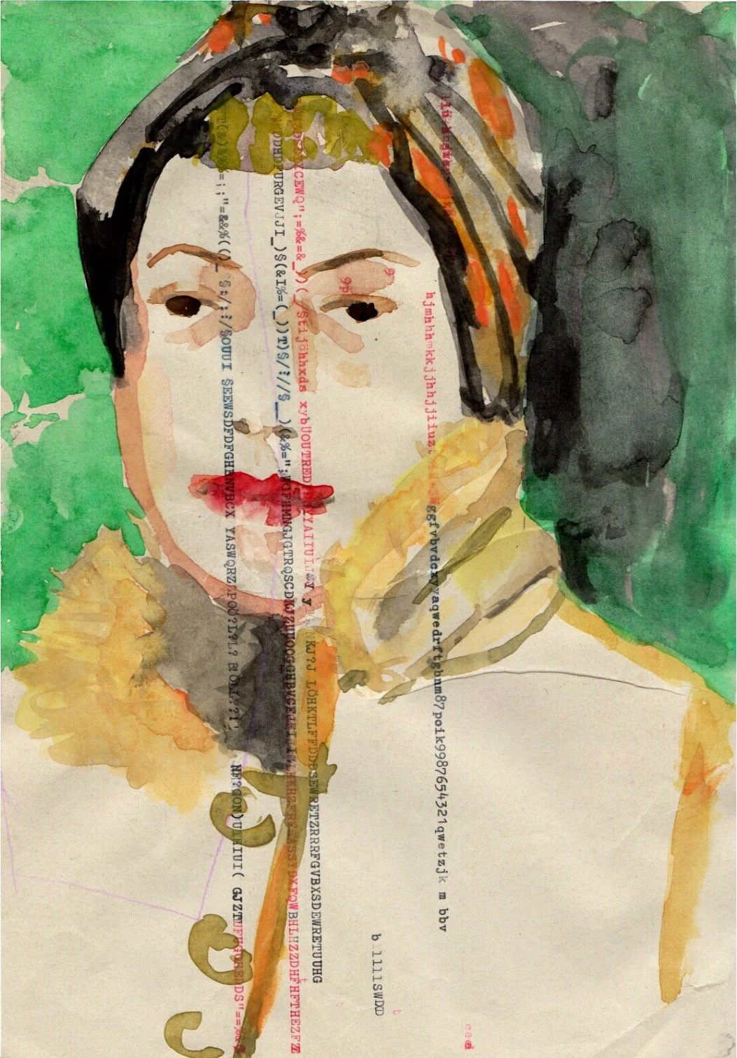 FRAU MIT TURBAN