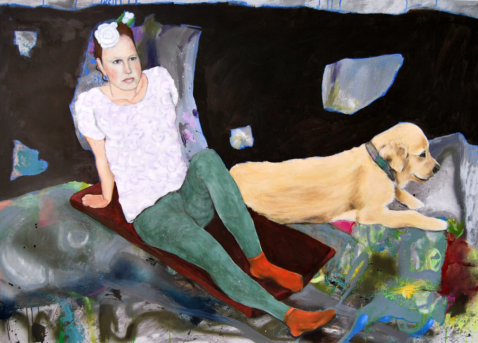 Zurück zu mir, 130 x 150 cm