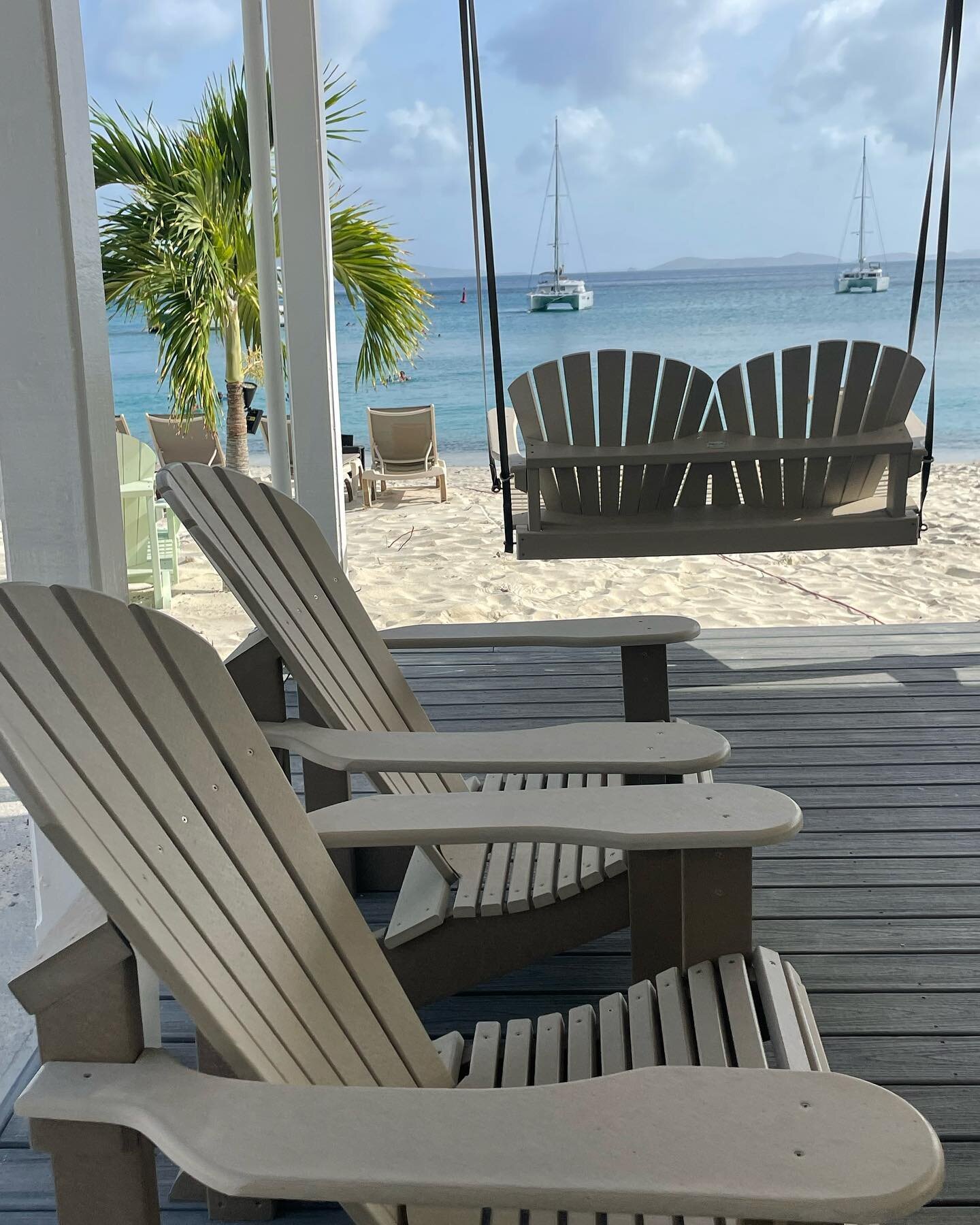 You know you wish you were swinging on this swing&hellip;&hellip;. Escape Villa, Jost Van Dyke, British Virgin Islands. Book your next ocean front vacation. #jvd #beachvacay #oceanfrontproperty #BVILove www.escape2bvi.com