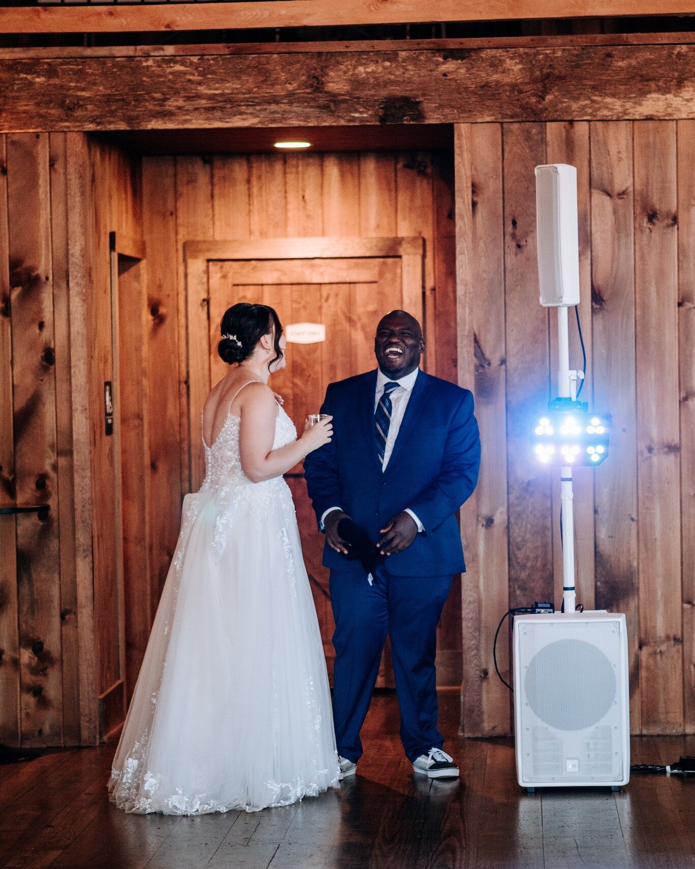 Laughing helps with, you know, everything 😅

Photos by @laurendrizzle
Venue at @thebarnatstoneybrooke
Music @djj@djjaym @onthebeatfx

#thebarnatstoneybrooke #thebarnatstoneybrookewedding #lancasterwedding #multiculturalwedding #polishweddings #polis