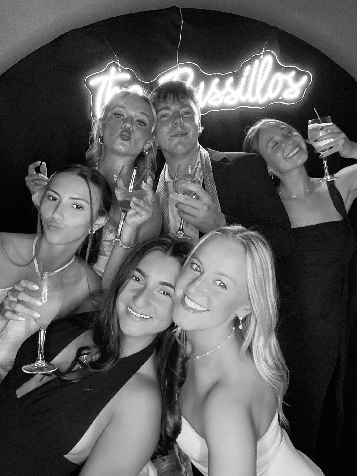 OnTheBeatFx Photo Booth and DJ Package Glam Booth Black and White Wedding NJ PA NY MD 012.jpeg